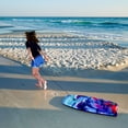 thumbnail image 5 of (2 pack) Bluewater Beach 33" Foam Bodyboard with Leash, 95-125 lbs., Dolphin Reef Print, 5 of 7