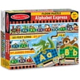 thumbnail image 2 of Rompecabezas de Alfabeto Expreso Jumbo Melissa & Doug de Piso con 27 piezas Cartón Extra Grueso Infantil Melissa & Doug MD-03433, 2 of 2