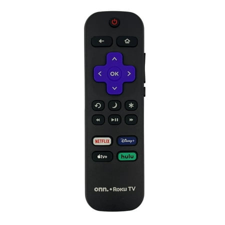Restored Ceybo OEM 3226001091 Remote Control fit for Onn Roku TVs Includes Netflix, Disney+, Apple TV & Hulu Shortcuts 100069992 100012584 100097811 100071700 (Refurbished)