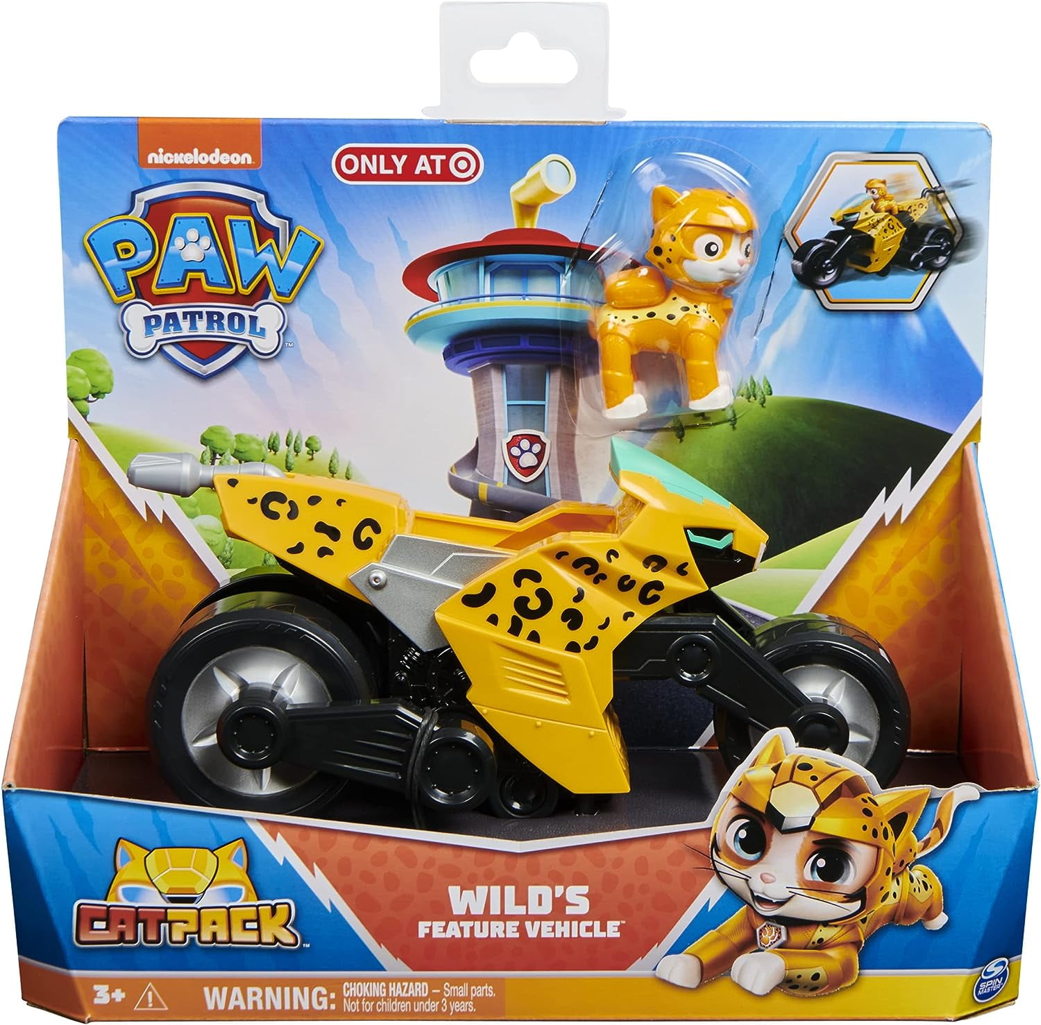 Paw Patrol Wild Cat Pack Wild's Exclusive Vehicle & Figure Playset