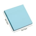 thumbnail image 3 of 100 Sheets Super Sticky Notes Tearable Sticky Bright Colors Versatile Notes Vibrant Colored Memo Pads To-Do Lists Messages Colorful Sticky Note Pads, Tearable Office Notes Sticky Pads(J), 3 of 9