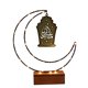 thumbnail image 1 of Nuevo estilo Ramadan Lesser Bairam The Moon Lámpara Decoración Adornos Uso doméstico Festival Decorativo Madera, 1 of 5