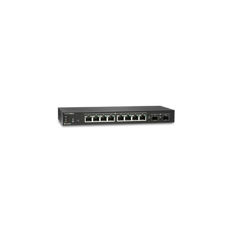 UPC: 0758479283683 | SonicWall 8-Port Ethernet Switch with 2 SFP Ports 3YR Dynamic Support 02SSC8368