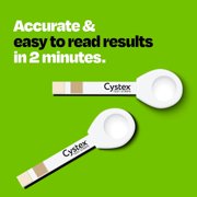 Cystex UTI Test Strips for Women, At-Home Urinary Tract Test, 4ct