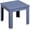 Navy Blue, variant on LiteHaven  Outdoor Wooden Side Table, Square Patio Side Table, Small Outdoor Table for Patio, Backyard, Garden, Poolside, Balcony, Adirondack Conversation End Table (Navy Blue)