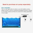 thumbnail image 2 of Dsseng LED Aquarium Air Bubble Light  1 Watt Aquarium Fish Tank Air Stone with Automatic Color Changing LED Light, 2 of 7