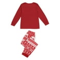 thumbnail image 5 of GRNSHTS Matching Family Christmas Pajamas Red Buffalo Plaid Xmas Holiday Sleepwear Jammies Clothes Long Sleeve PJs Set, 5 of 9