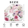 thumbnail image 5 of Microfibre Drying Mat for Kitchen Pioneer Dish Drying Drainer Mat Absorbent Colorful Floral Drying Mat Washing Up for Glass, Plate & Cup 16inch X 18inch, 5 of 7