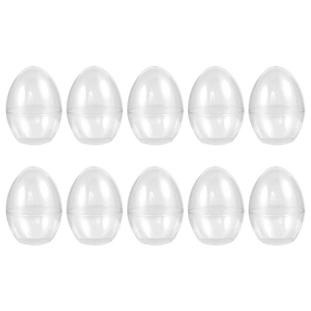 10pcs Pascua Huevo en forma de caramelo Cajas de regalo Cajas de paquete Festival Casos de dulces