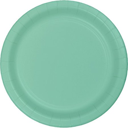 Creative Converting 318894 24 Count Paper Lunch Plate  7   Fresh Mint