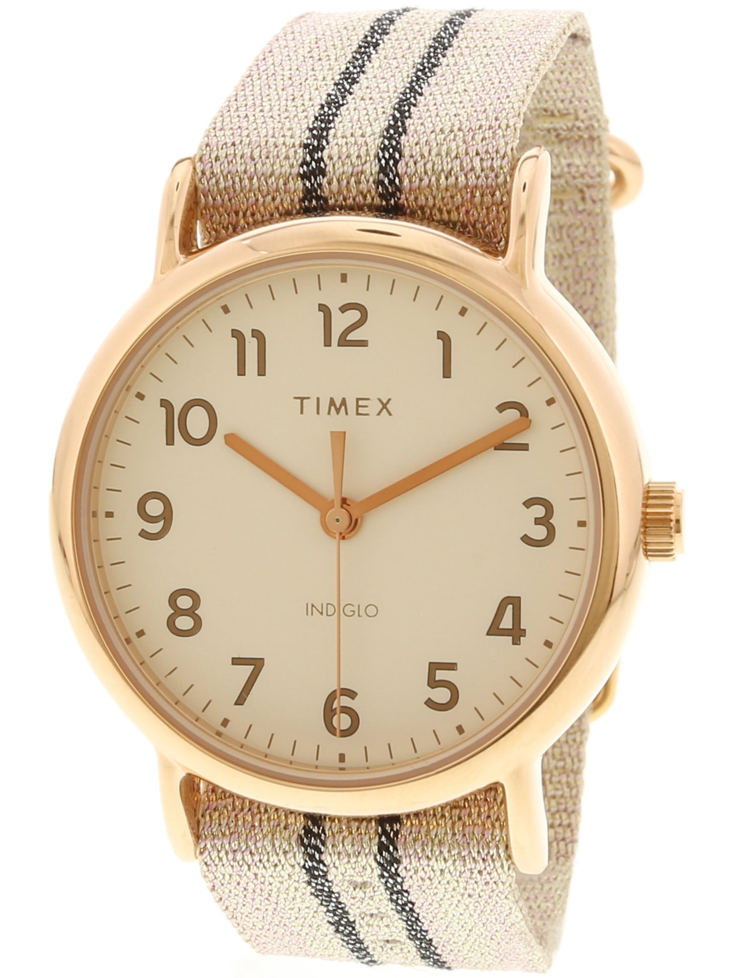 Timex Timex Women's Weekender TW2R92100 RoseGold Nylon Japanese