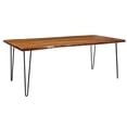 thumbnail image 3 of Jofran Nature's Edge Solid Wood 79" Modern Live Edge Dining Table, 3 of 7