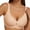 Beige, variant on Women's Wireless Seamless Push-Up Bra - No Underwire, Full Coverage Support, Breathable Nylon/Spandex, Posture Improvement (S-XXXL)