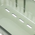 thumbnail image 4 of Organizador de pared para baño, transparente, sin perforaciones, para colgar en la pared del baño, 4 of 6