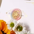 thumbnail image 3 of Cuadros Decorativos Sello en forma de girasol Sello de cera DIY Manual Cuenta Cuenta de cera para tarjeta de boda (E), 3 of 8
