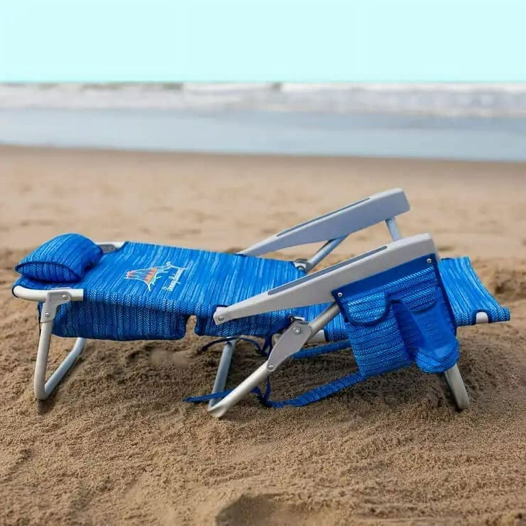  Bahama ビーチチェア トミーバハマ 5段階調節 枕付き アルミフレーム バックパック式