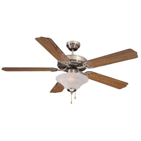 Boston Harbor 933853 Ceiling Fan 44 5 Blade 44 Brushed Nickel