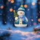 thumbnail image 5 of Seyotauo Christmas Tree Pendant Decorations, Acrylic Car Rearview Mirror Decorations, Cute Snowman Backpack Pendant, Christmas Hanging Decorations, 5 of 6