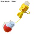 thumbnail image 2 of Cat Toy, Kitten Indoor Interactive Yarn Cat Ball with Bell Sports Bouncing Cat Toy, 2 of 5