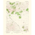 thumbnail image 2 of USGS 26x31 Gold Ornate Wood Framed with Double Matting Museum Art Print Titled - Ravendale California Quad - USGS 1956, 2 of 4