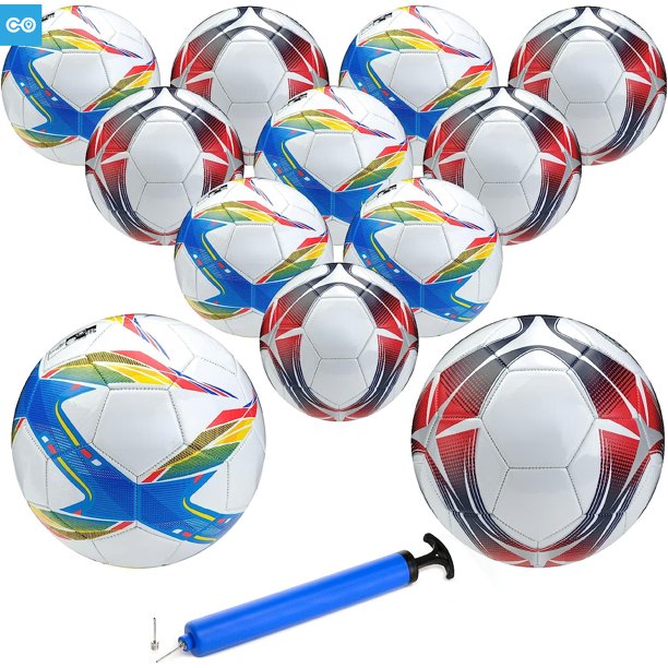 Soccer Balls Size 3 4 or 5 Two Graphics