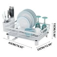 thumbnail image 3 of Chmadoxn Kitchen Gadgets, Kitchen Accessories, Kitchen Utensils, Kitchen Tool Kitchen Household Multi-functional Rack Filtration Rack Rack Storage Rack Dry Water Storage rack, 3 of 5