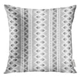 thumbnail image 1 of BSDHOME Blue African Geometric Pattern Batik Ethnic Tribal Abstract Pillow Case 16x16 Inches Pillowcase, 1 of 1