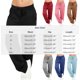 thumbnail image 4 of TaTaai Women Solid Color Loose Fit Long Pants Drawstring Waist With Pockets Casual Style Lightweight Breathable Machine Washable No Fading Daily Street Wear Gift, 4 of 9