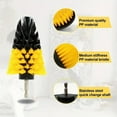 thumbnail image 4 of 7 - Piece Car Cleaning Drill Brush Set for Auto Detailing, 4 of 8