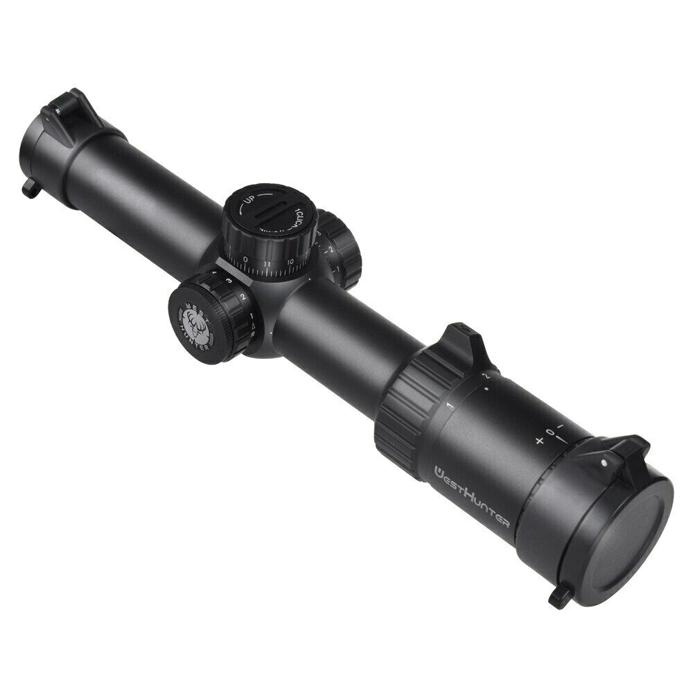 WESTHUNTER HD-S 1-5X24 IR Compact Scope, Illuminated Reticle Sights, One Piece Mount - image 2 of 6