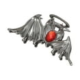 thumbnail image 5 of Unique Bargains 1 Pc Elegant Ruby Inlaid Animal Hair Clips Red Black, 5 of 5