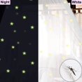 thumbnail image 3 of Mosquitera tipo cúpula ZHAOCHENG para cama individual/doble 1,2 m con 100 estrellas pequeñas, 3 of 4