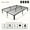 Full, variant on 14" Black Metal Bed Frame, 3500LBS Heavy-Duty, Round Fan Legs, 4 Mattress Limiters, Noise-Free, Underbed Storage, Easy Assembly
