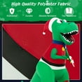 thumbnail image 6 of Costway 6FT Inflatable Christmas Dinosaur Dinosaur Decoration with LED Lights & Gift Box, 6 of 10