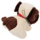 thumbnail image 4 of Soft Plush Dog Keychain Pendant – Cute Stuffed Animal Bag Charm, Warm & Cozy Accessory for Women, 4 of 5