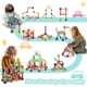 thumbnail image 3 of Juguetes para niños y niñas de 4 a 5 años, juguetes para niños pequeños, bloques magnéticos, palos, azulejos, construcción, aprendizaje, educación, tallo preescolar, juguetes para niños pequeños de 3 años, juguetes Montessori para niños pequeños regalos ER, 3 of 5