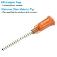 thumbnail image 3 of 15Ga Dispensing Needles, 52PCS 1 Inch Industrial Blunt Tip Dispensing Needle Syringes with Luer Lock Needle for Refilling Liquid Inks Adhesive Glue Oil,Dark Brown, 3 of 7
