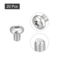 thumbnail image 3 of M6x8mm Torx Security Machine Screws, 20 Pack 316 Stainless Steel Pan Head Tamper Proof Screw Fasteners Bolts, 3 of 5