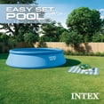 thumbnail image 4 of Intex 18 x 4 Foot Inflatable Round Outdoor Above Ground Swimming Pool Set, 4 of 8
