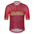 thumbnail image 5 of Maillot de ciclismo de manga corta para hombre de Colombia, transpirable, color azul, ropa deportiva para ciclismo de montaña, 5 of 5