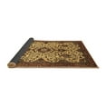 thumbnail image 2 of Ahgly Company Indoor Square Abstract Brown Modern Area Rugs, 7' Square, 2 of 4