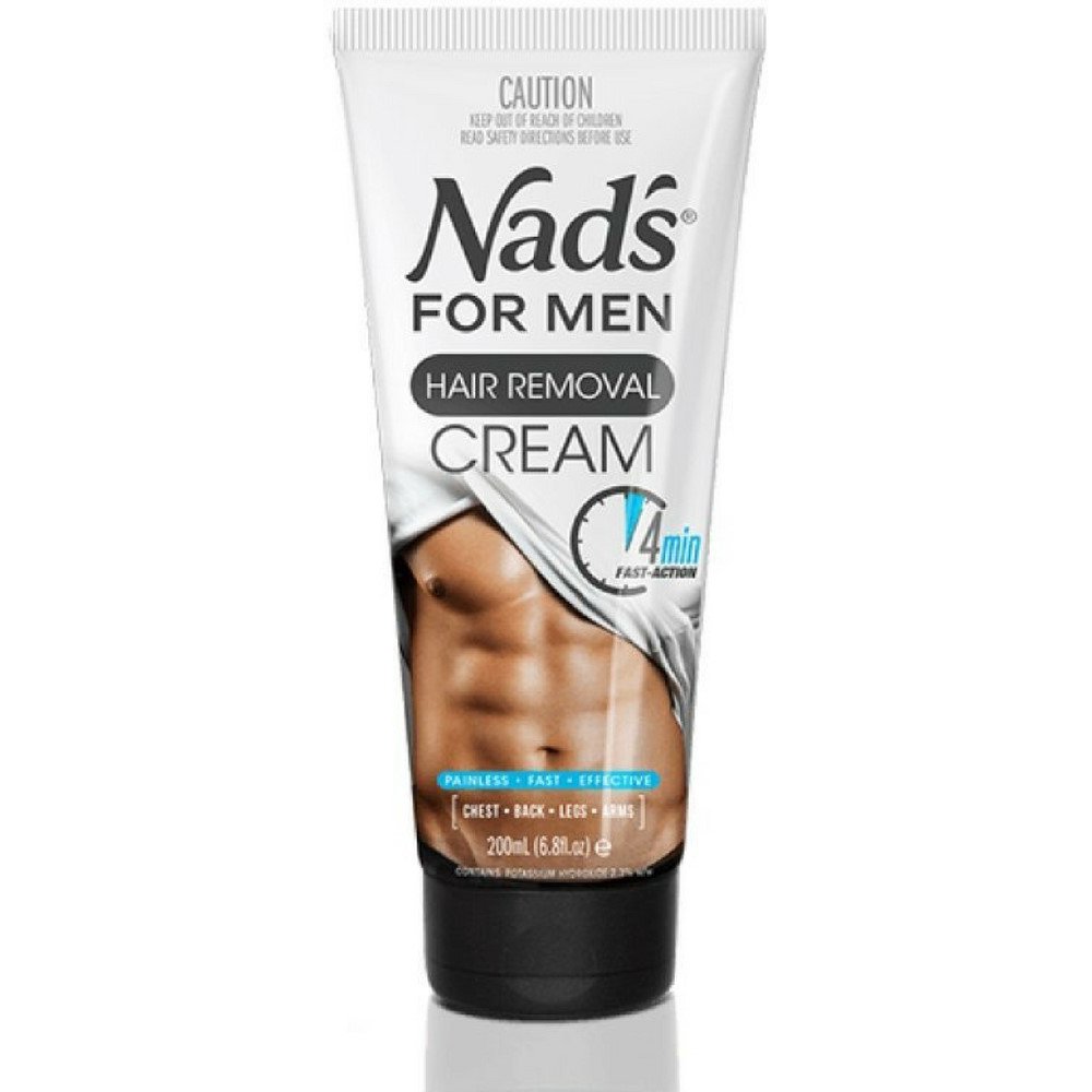 Nad's for Men Hair Removal Cream 6.8 oz (Pack of 4)