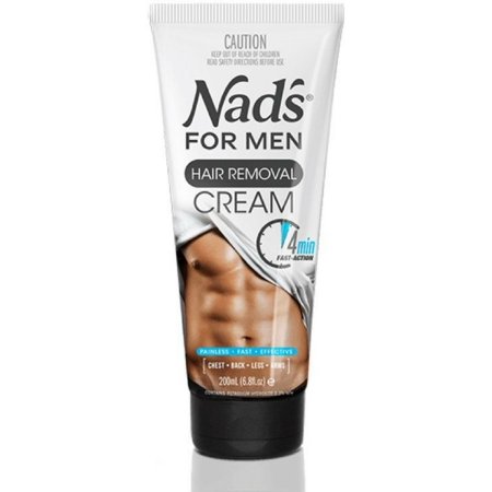 4 Pack - Nad's for Men Hair Removal Cream 6.8 oz