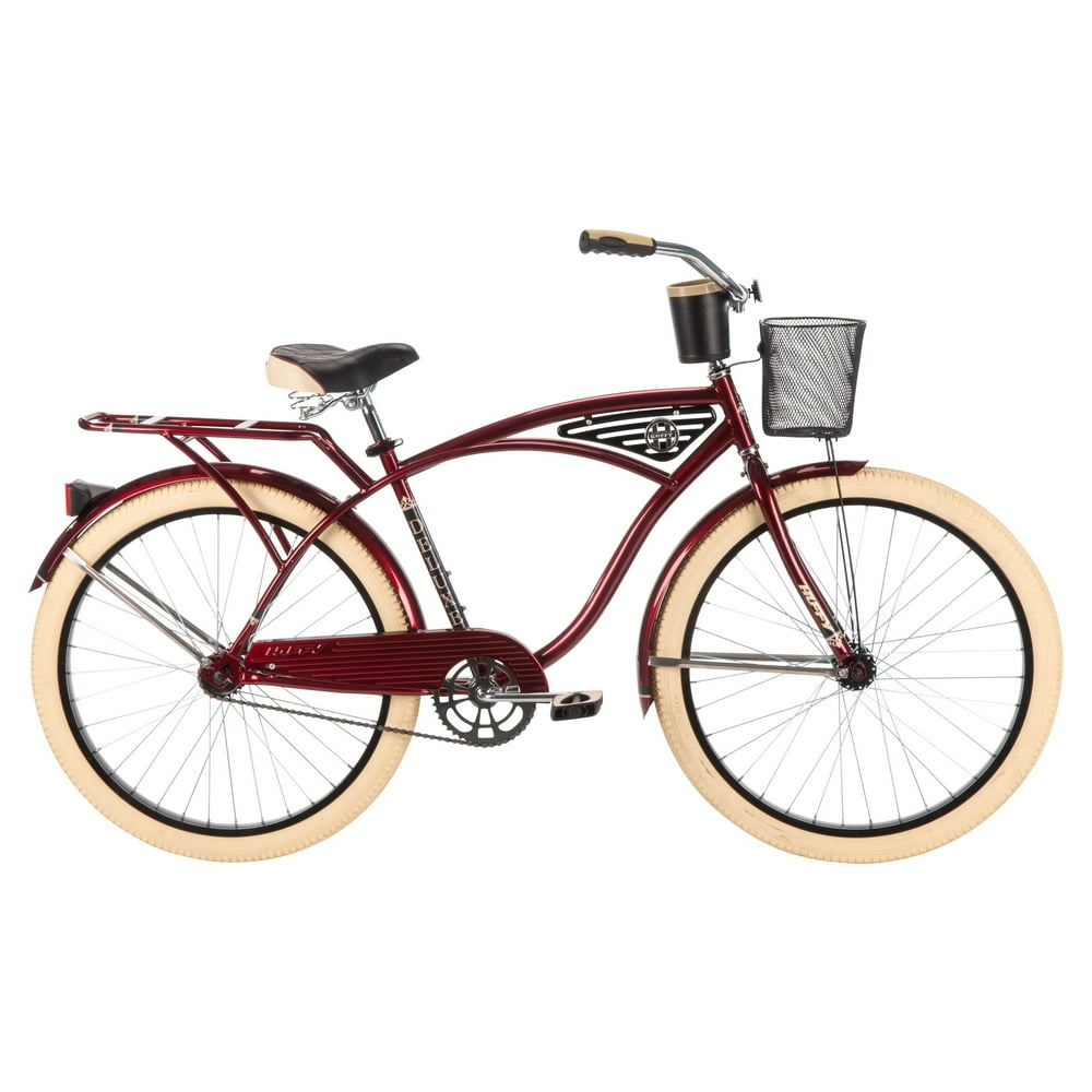 Huffy Deluxe 26 in. Classic Cruiser Red