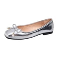 thumbnail image 2 of Willtoo Square Toe Bow Ballet Flats for Women, Dressy Ballerina Flats Comfortable Slip On Shoes for Walking, 2 of 6