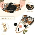 thumbnail image 2 of FORMRS Womens Shoulder Bag with Chain Strap Clutch Purse Cute Tote Handbag, Black Plaid Floral, 2 of 7