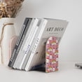 thumbnail image 4 of Pofeuu Cartoon Chicken Print Large Bookend Hold Heavy Books- Wood Bookends for Heavy Books Heavy Duty Book Ends Wood Bookends for Office Desk Non-Skid, 4 of 7