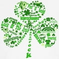 thumbnail image 3 of CafePress - St Paddys Day Shamrock Ringer T - 100% Cotton Ringed T-Shirt, 3 of 4