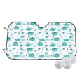 thumbnail image 2 of Picia Utensiles Curved Windshield Sunshade Accordion Folding Style Auto Shade for Car Truck SUV Van Blocks UV Ray Sun Visor Protector -Medium, 2 of 7
