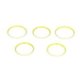 thumbnail image 4 of 5pcs A/C Air Vent Covers Trims Rings Replacement for Benz CLA GLA Class 2013 -2018Gold, 4 of 8